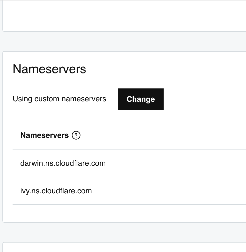 godaddy name server
